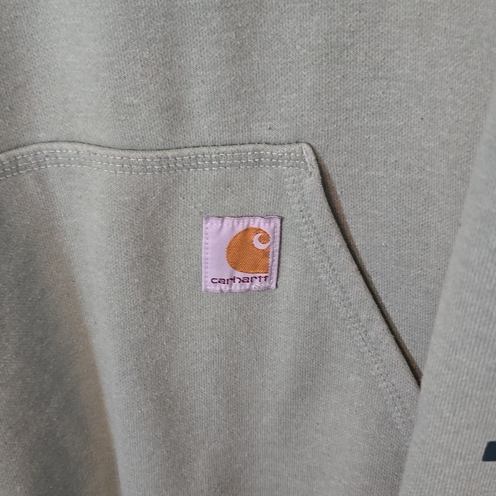 Carhartt | Green Midweight Hoodie Size 2XL - Picture 6 of 8
